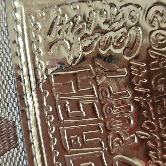 Coach Poppy Limited Ed Secret Admirer Signature Tote Brown & Red - Picture 14 of 15